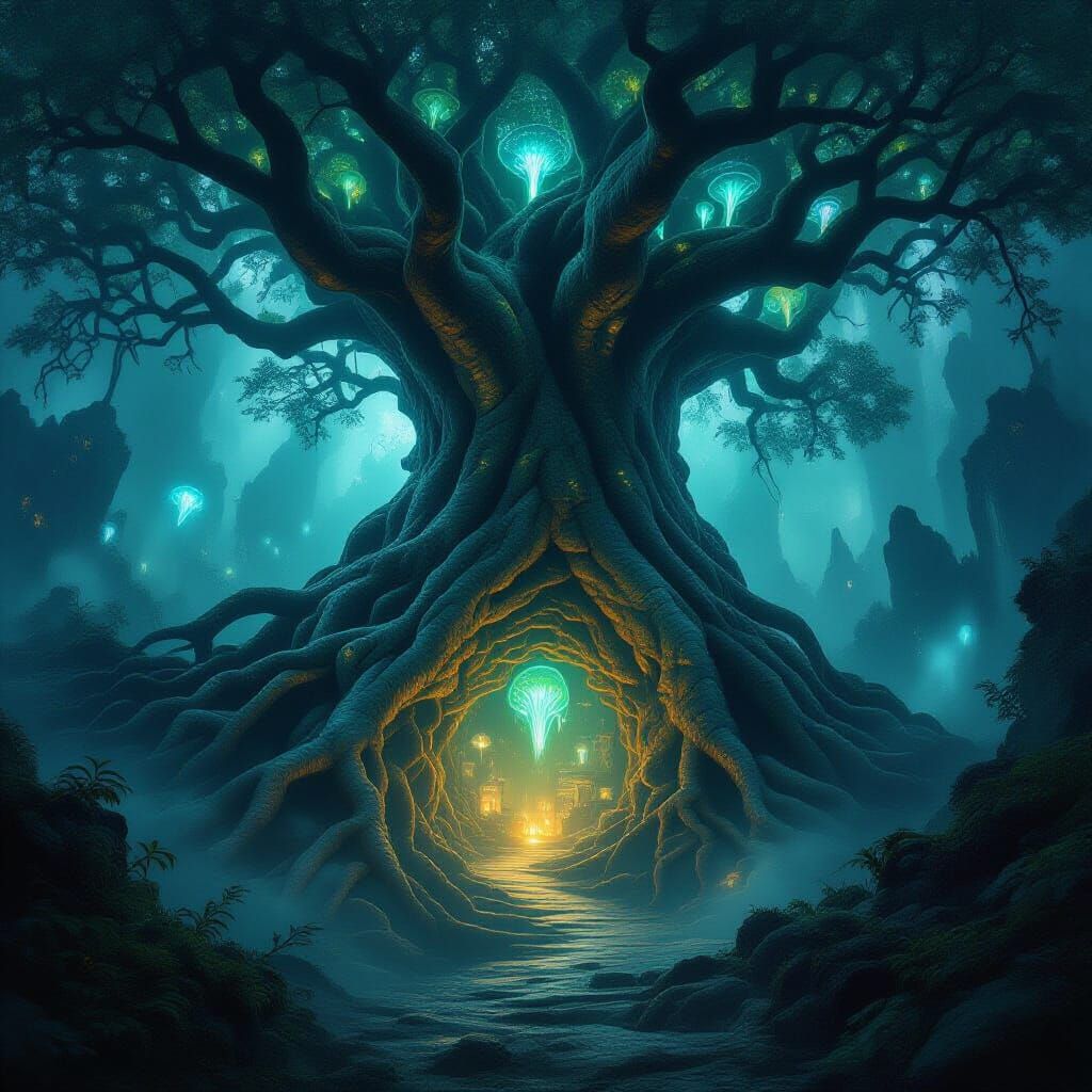 Ancient Tree Roots Reveal Hidden Subterranean City