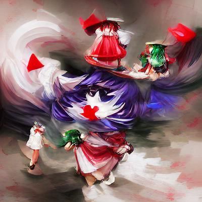 Mystical Fantasy Landscapes in Cyberpunk Style