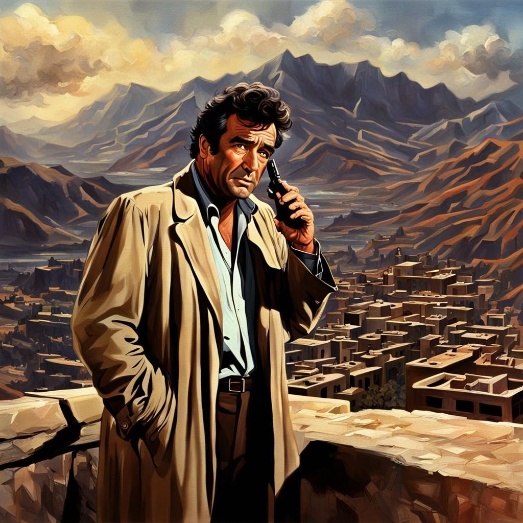 Columbo in Epic Cinematic Style