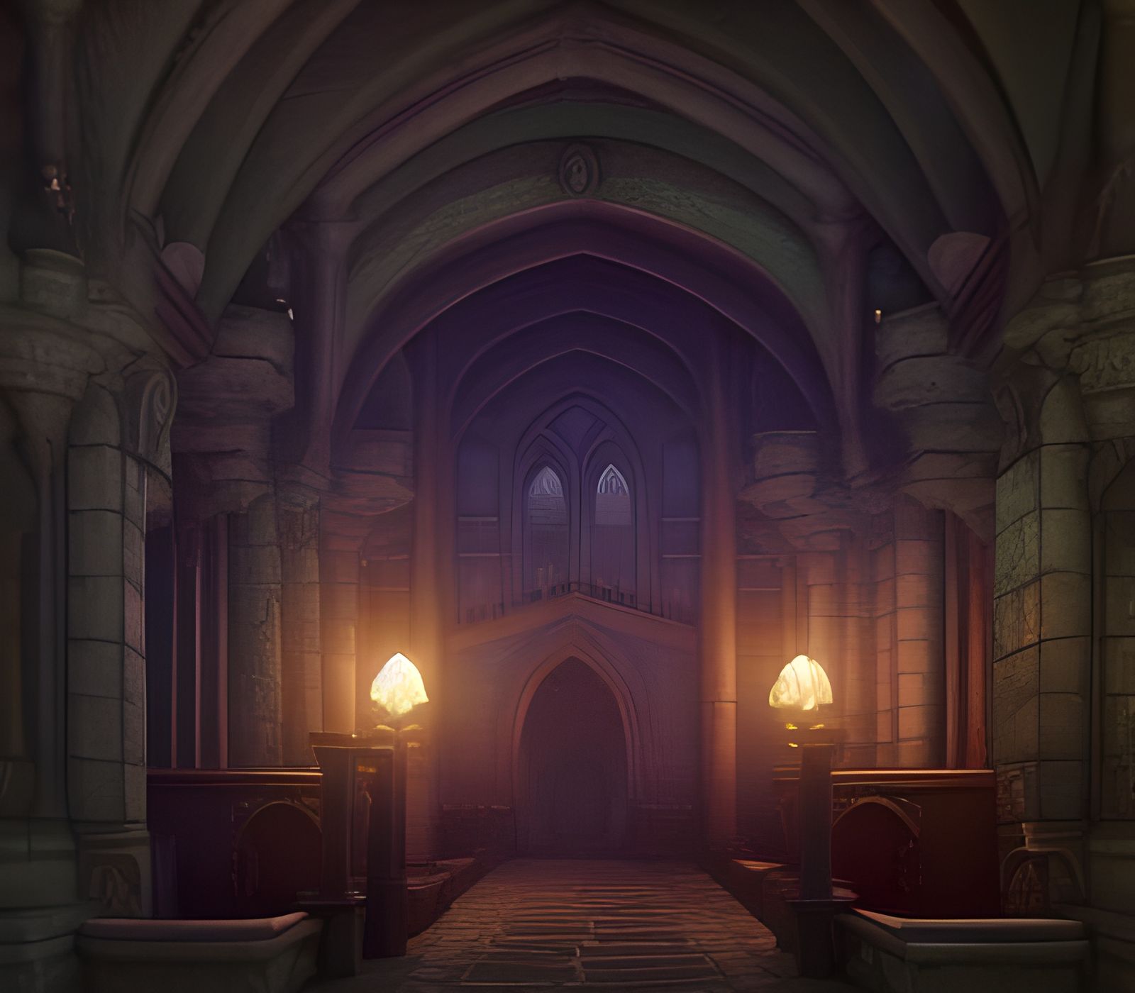 Warmth of a Medieval Sanctuary in Pre-Raphaelite Splendor