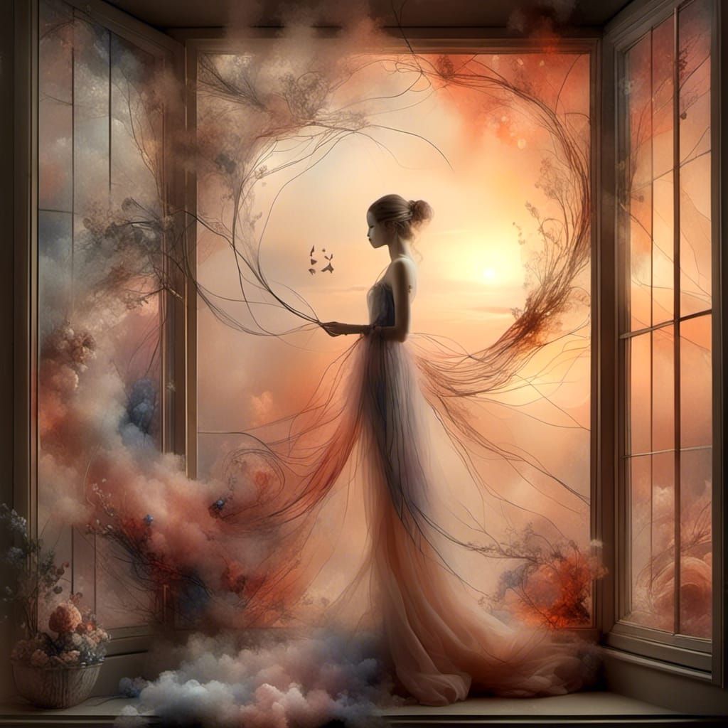 Surreal Dreamscapes Evoking Fractal Wonder