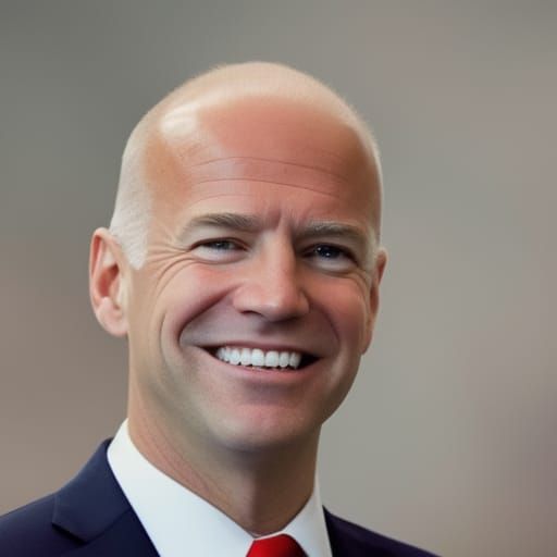 Ethereal Portrait of a Distinguished Figure in Triadic Color...