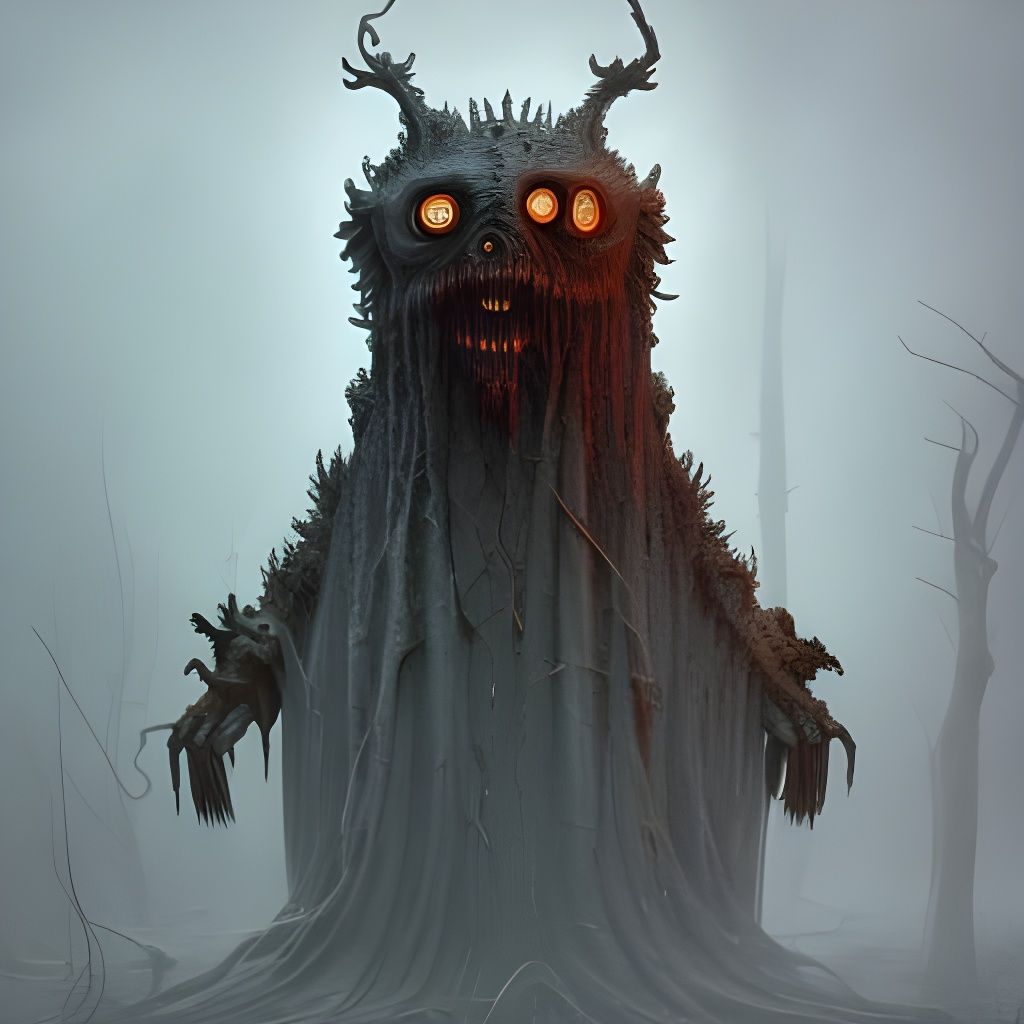 Hyperdetailed Post-Apocalyptic Creature