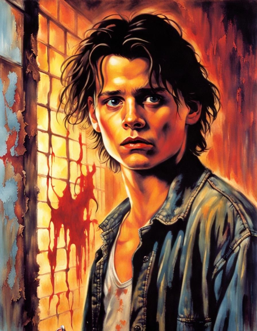 Disturbed Youth in Creepy 1980s Asylum Poster Art