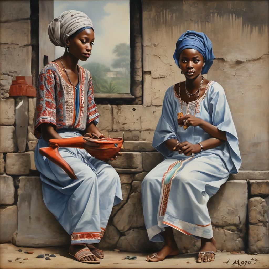 Fantasy Landscape Painting by Alagos