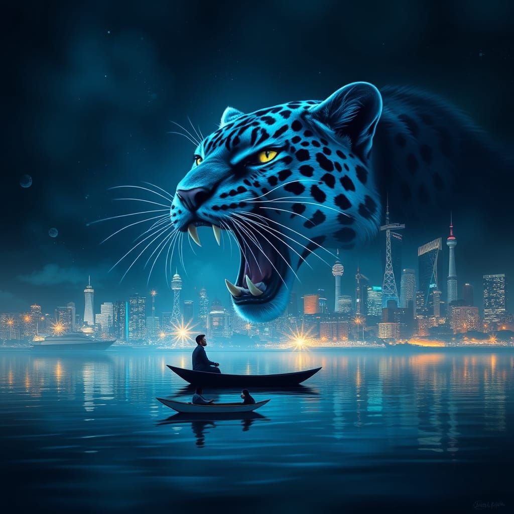 Cosmic Jaguar Goddess Reigned in Celestial City