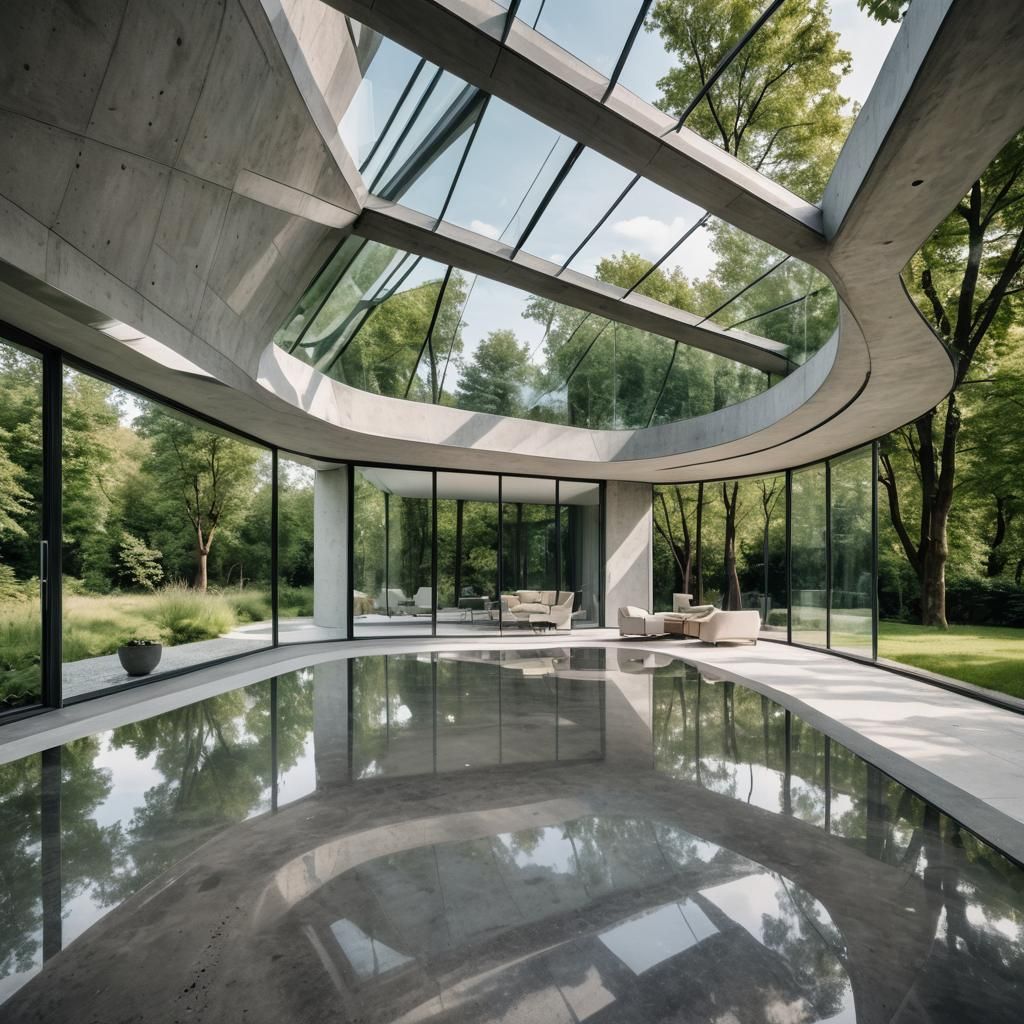 Sleek Glass Villa in Prague Showcases Modern Luxury