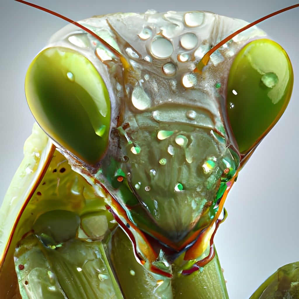 Smile, Praying Mantis!