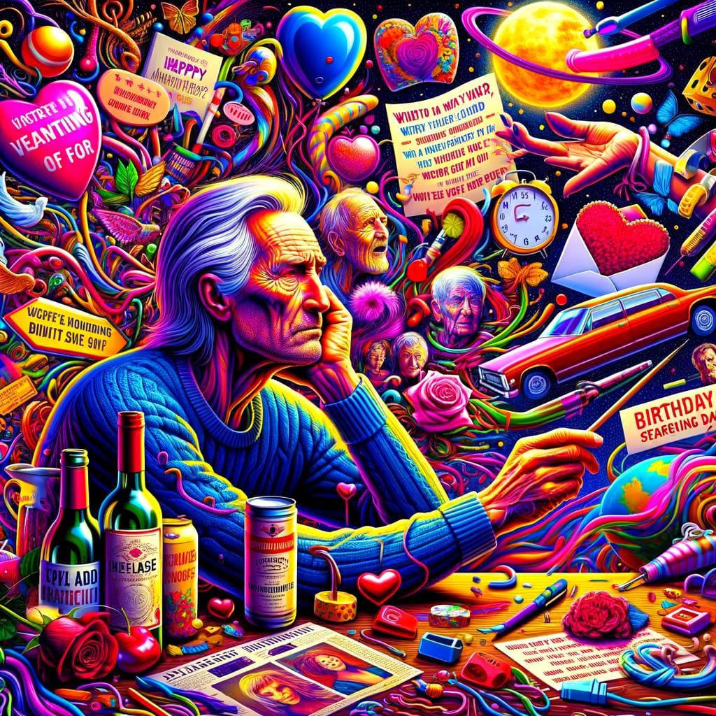 Maximalist Art: Aging, Love, and Memories