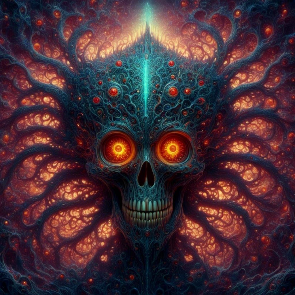 Cosmic Horror Titan: A Lovecraftian Monstrosity in Fractal O...