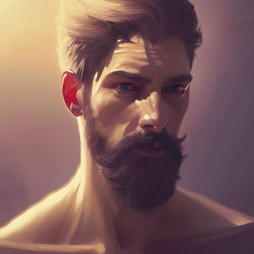 Hyperdetailed Portrait with Dynamic Lighting