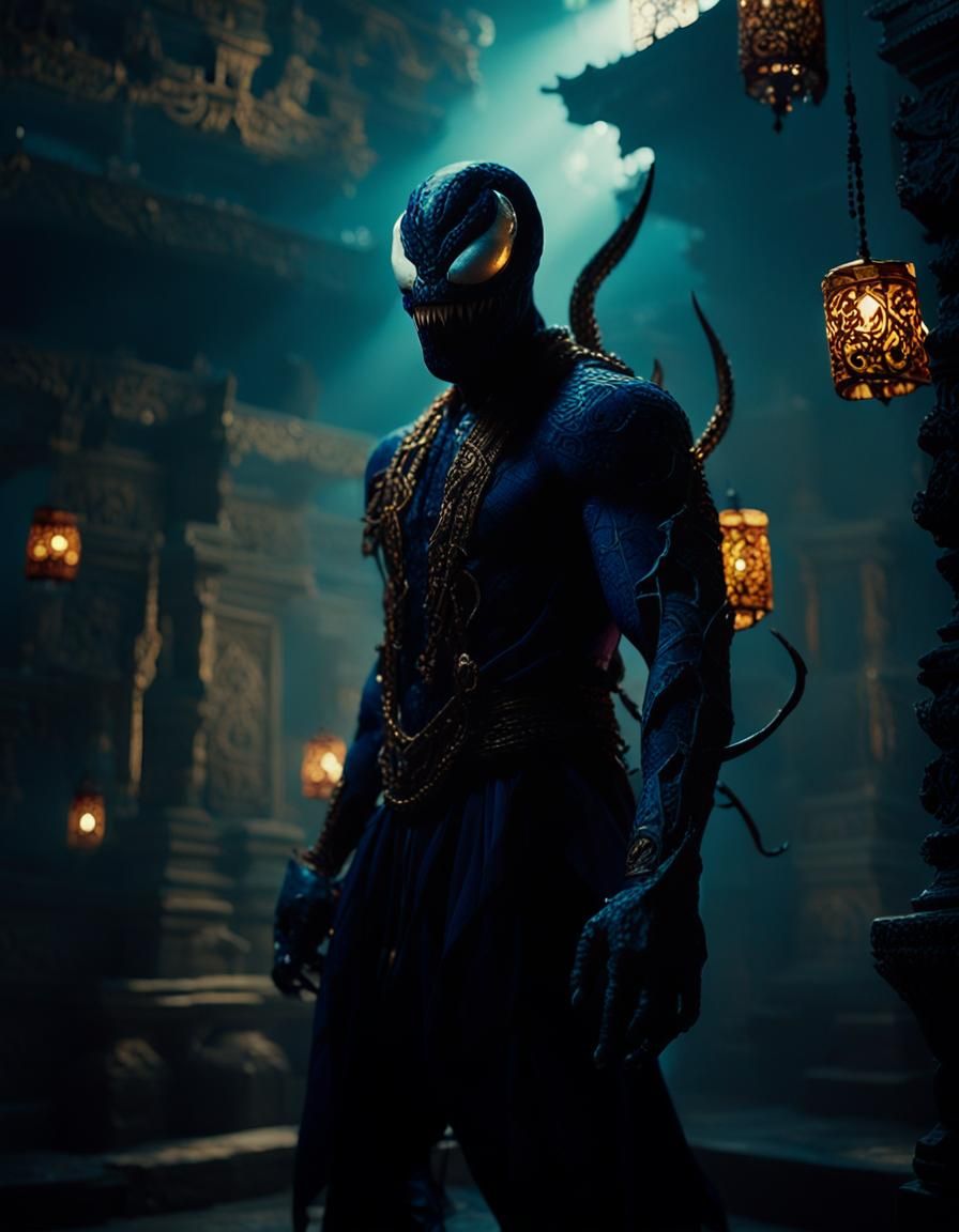 Mystical Malaysian Temple Reveal in Vibrant Colors