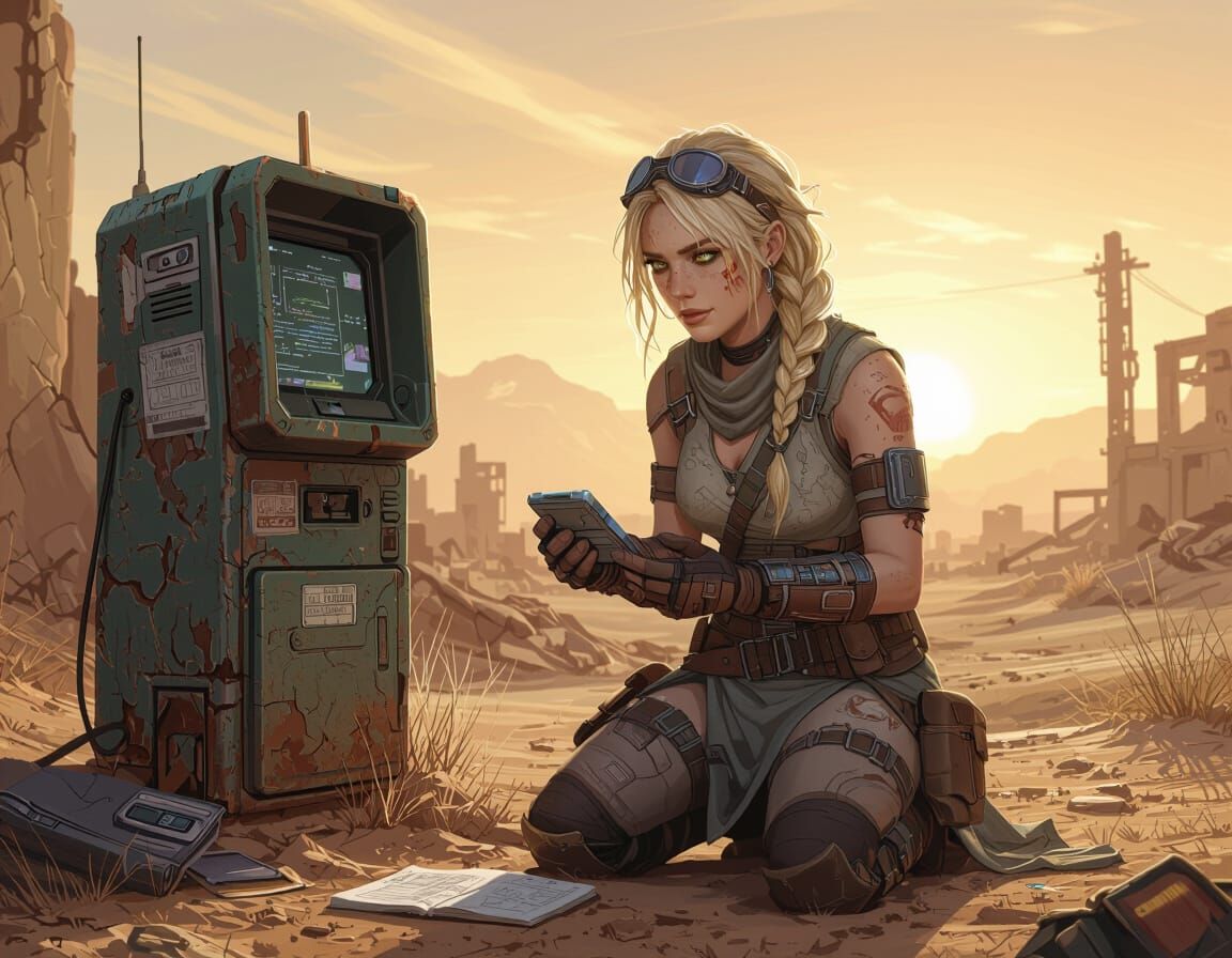 Wasteland Nomad Lyra Vale by Sun-Bleached Ruin