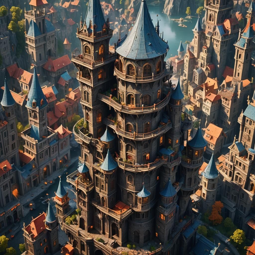 Ethereal Ikea Spire Ascends to the Realm