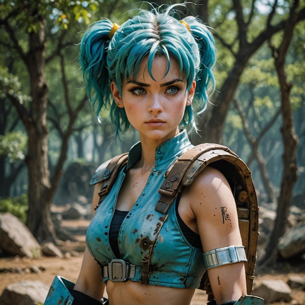 Bulma in Elegant Bokeh Lighting