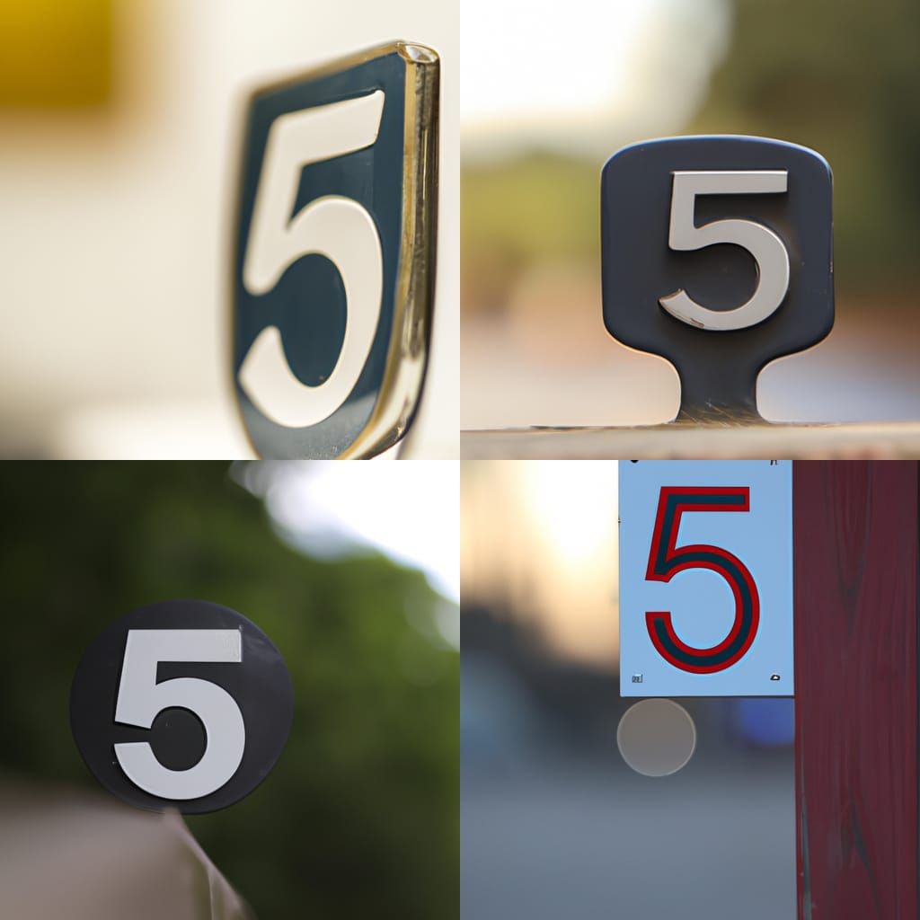 Elegant Portrait of a Large Number