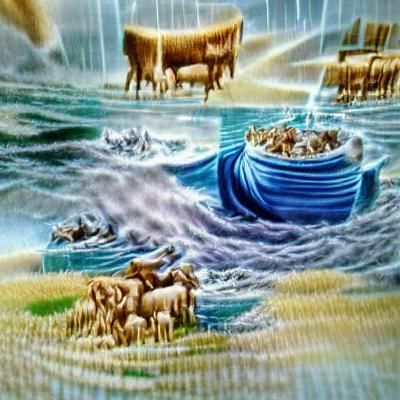 Ancient Floodwaters Recede as God's Wind Sweeps across the E...