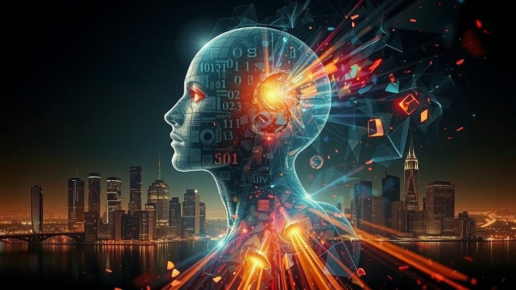 Digital Phantom Absorbing Memories in Cyberpunk Style