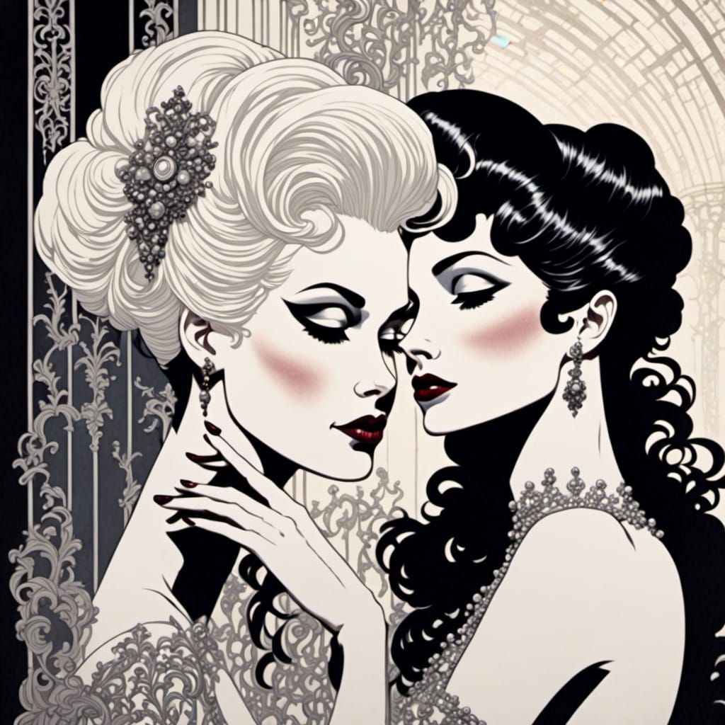 Ethereal Gothic Goddess Bids Farewell in a Timeless Comic Bo...