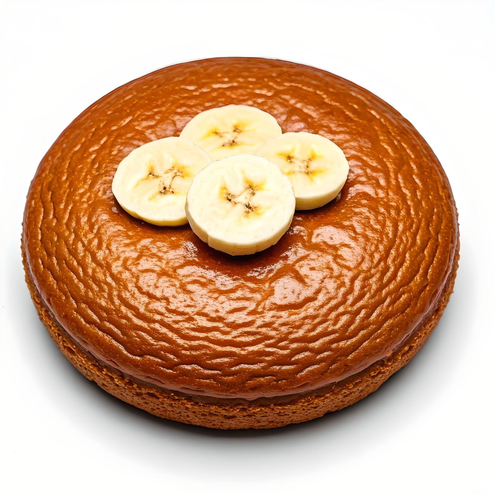 Moist Banana Talam Cake with Golden Brown Delight