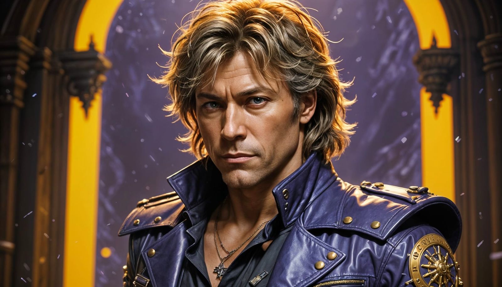 Rock 'n Roll Anthem in Dark Fantasy Style