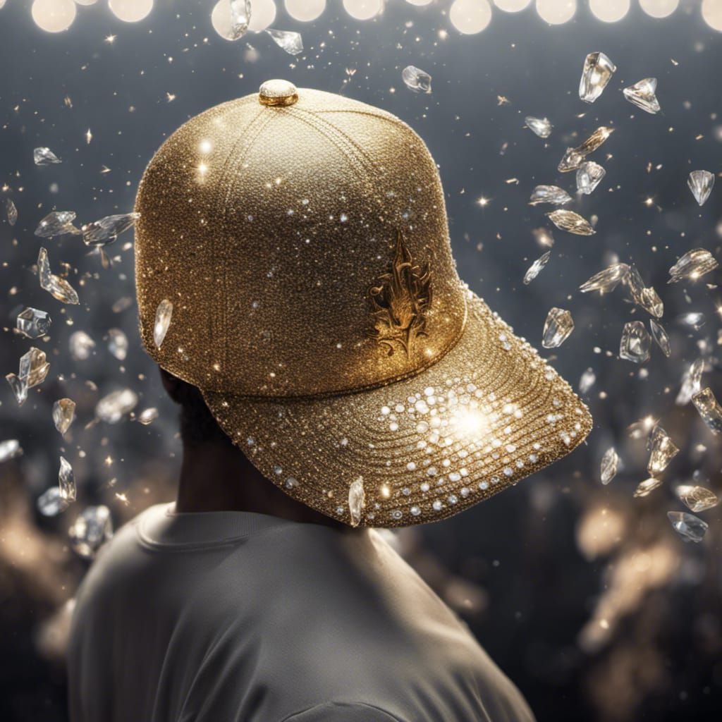 Dazzling Diamond Baseball Cap Soars in HDR Masterpiece