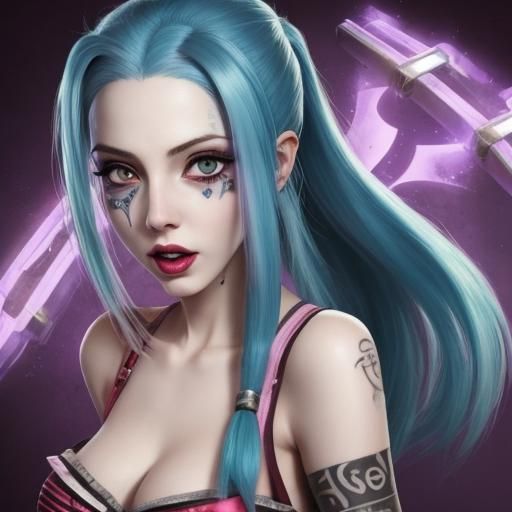 Sultry Jinx in Mystical Fantasy Art