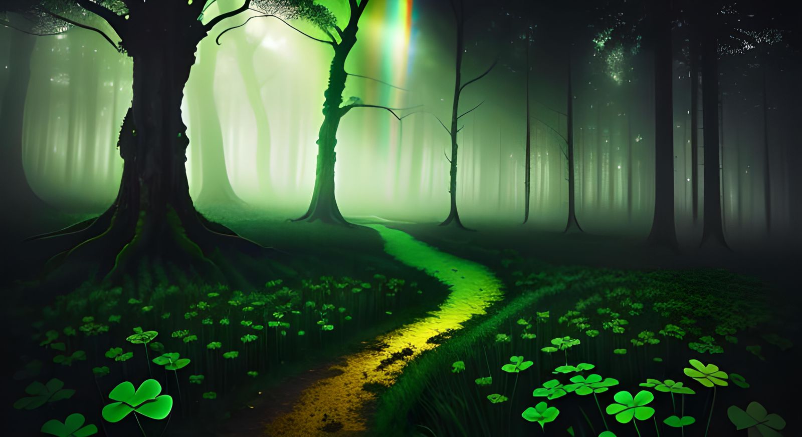 Surreal Emerald Isle Landscape Reveals Hyperrealistic Pot of...