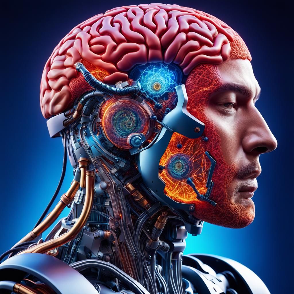 Hyperrealistic Medical Marvel: Nanotech Robots Repair a Huma...