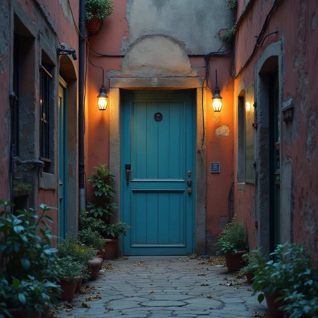 AI Interpretation of 'Brainstorm Alley'