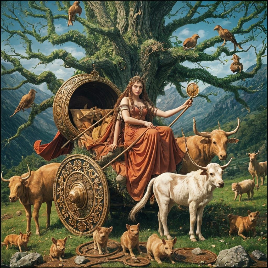 Queen Maeve: Celtic Warrior Queen and Fertility Figure