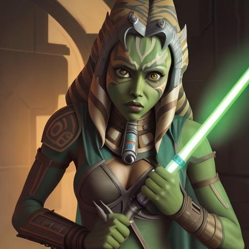 Ahsoka in Steampunk She-Hulk Armor