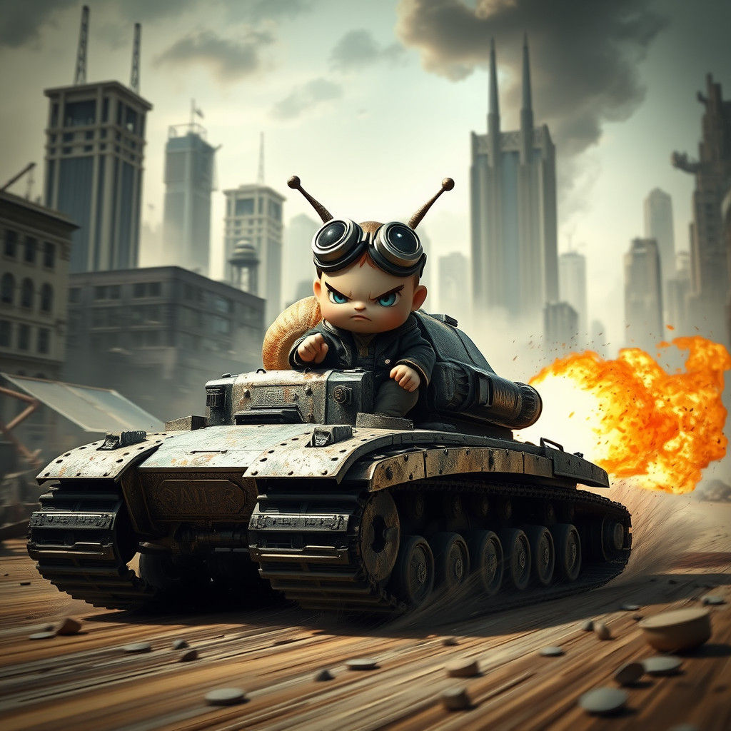 Chibi Snail Unleashes Fury in High-Speed, Post-Apocalyptic T...