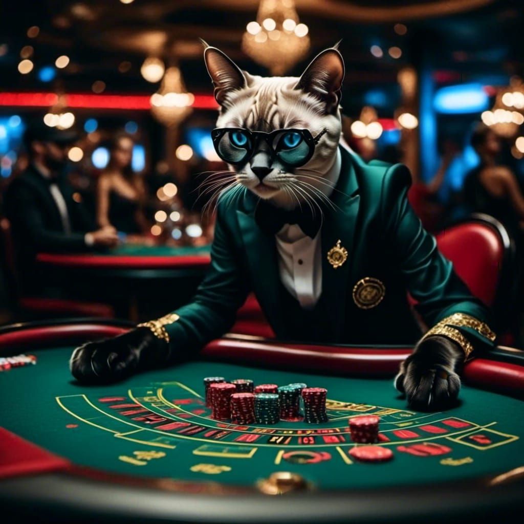 Vibrant Neon Strip in Cyberpunk Style