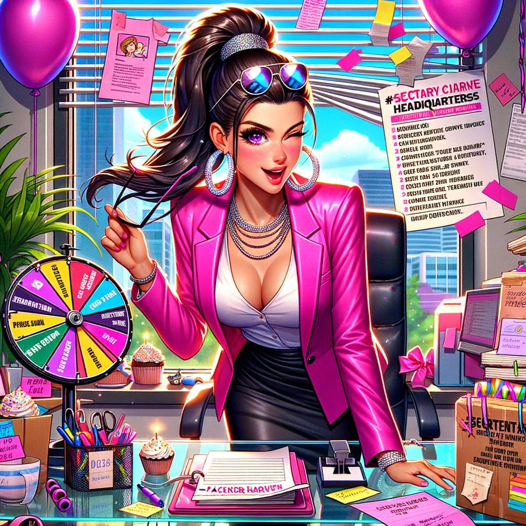 ✨#Secretary-Challenge, Quietly transforming work time into a...