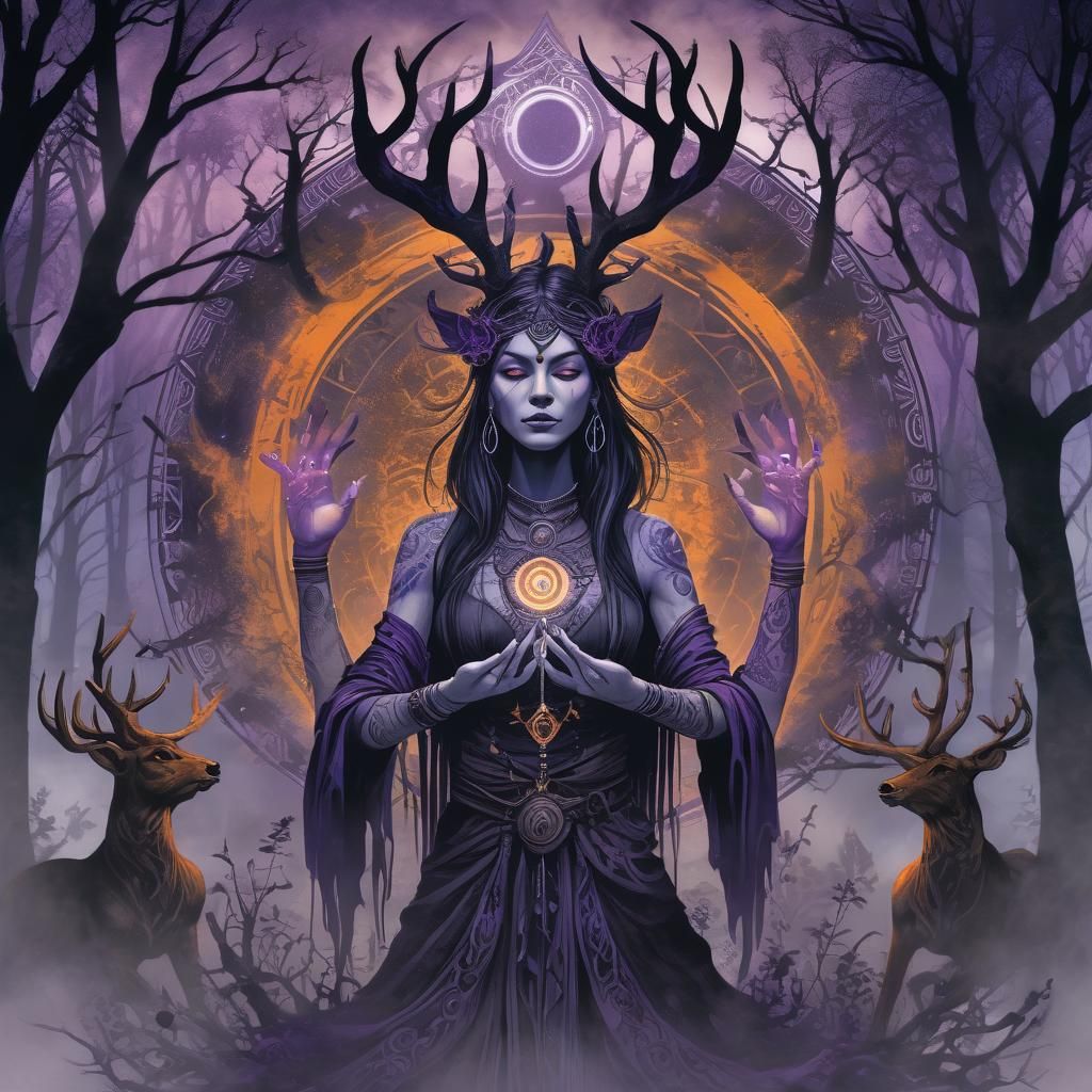 Ethical Shamaness Confronts the Ancients