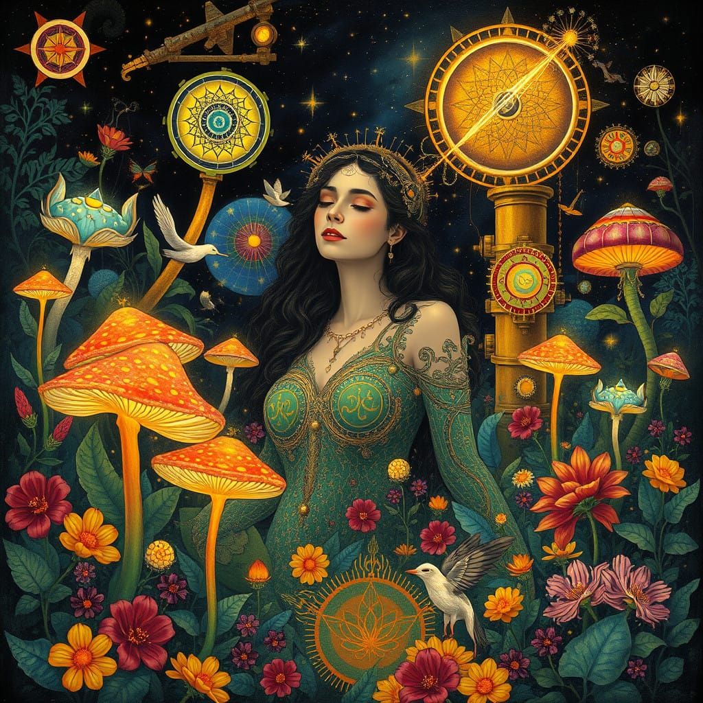 Enchanted Garden of Whispers