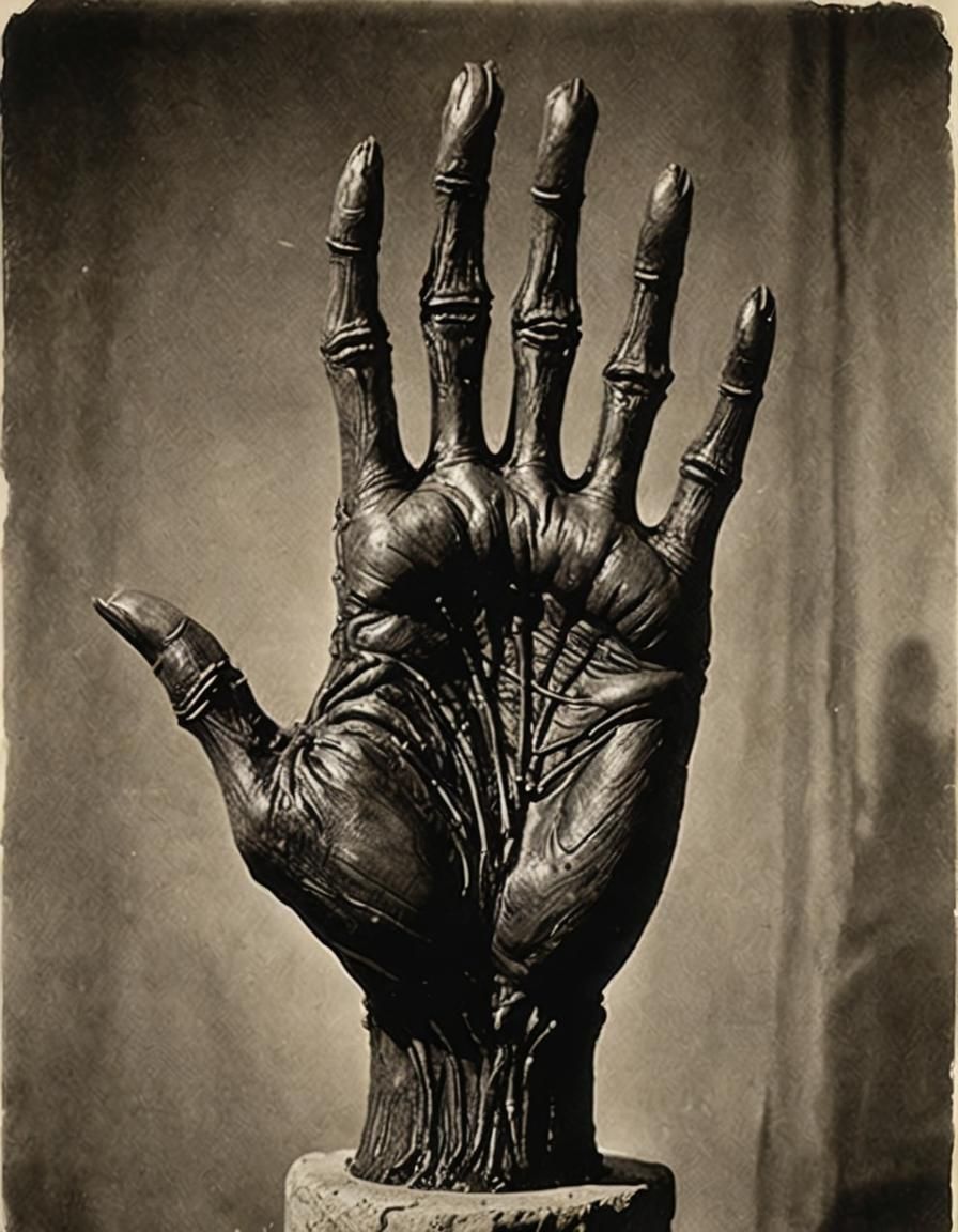 Six-fingered hand of glory