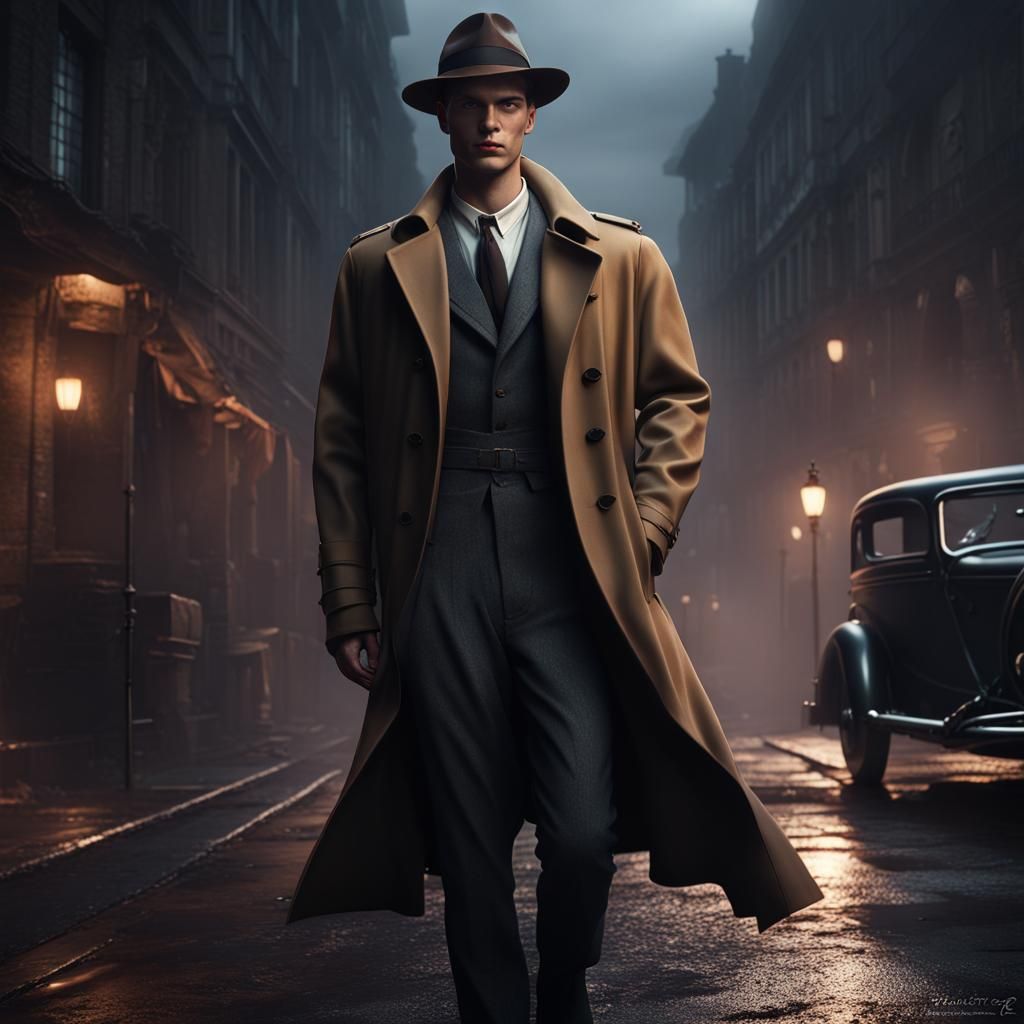 Film Noir Detective 231028B