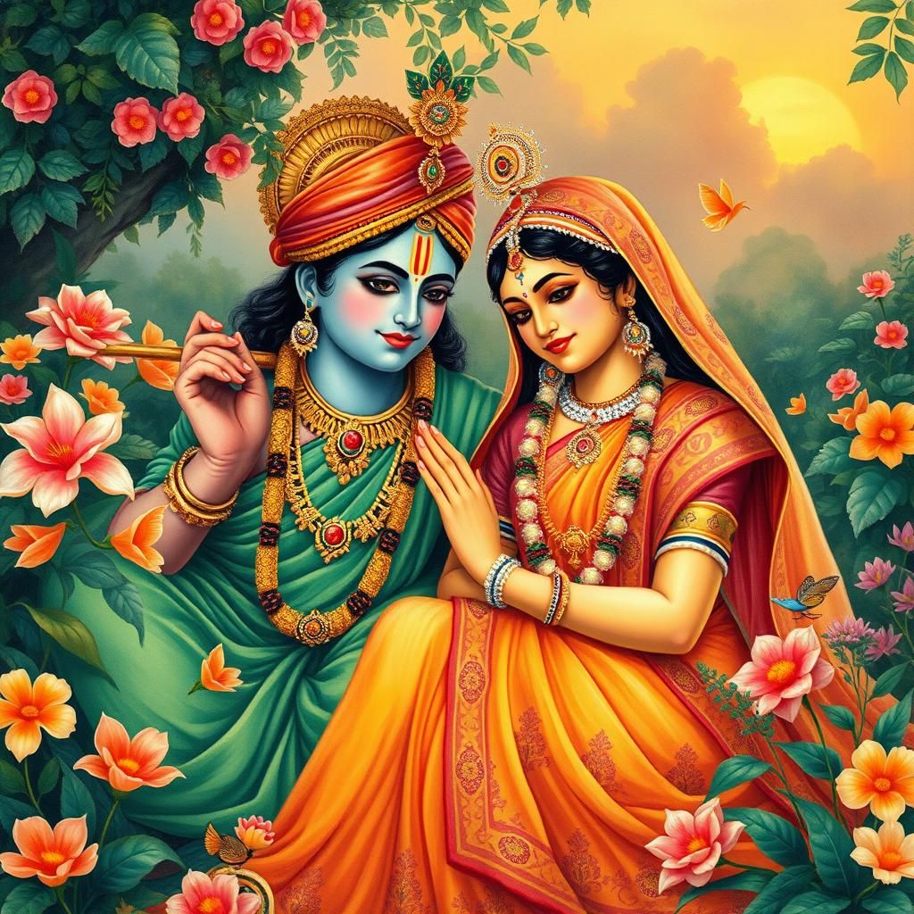 Divine Love in Indian Splendor