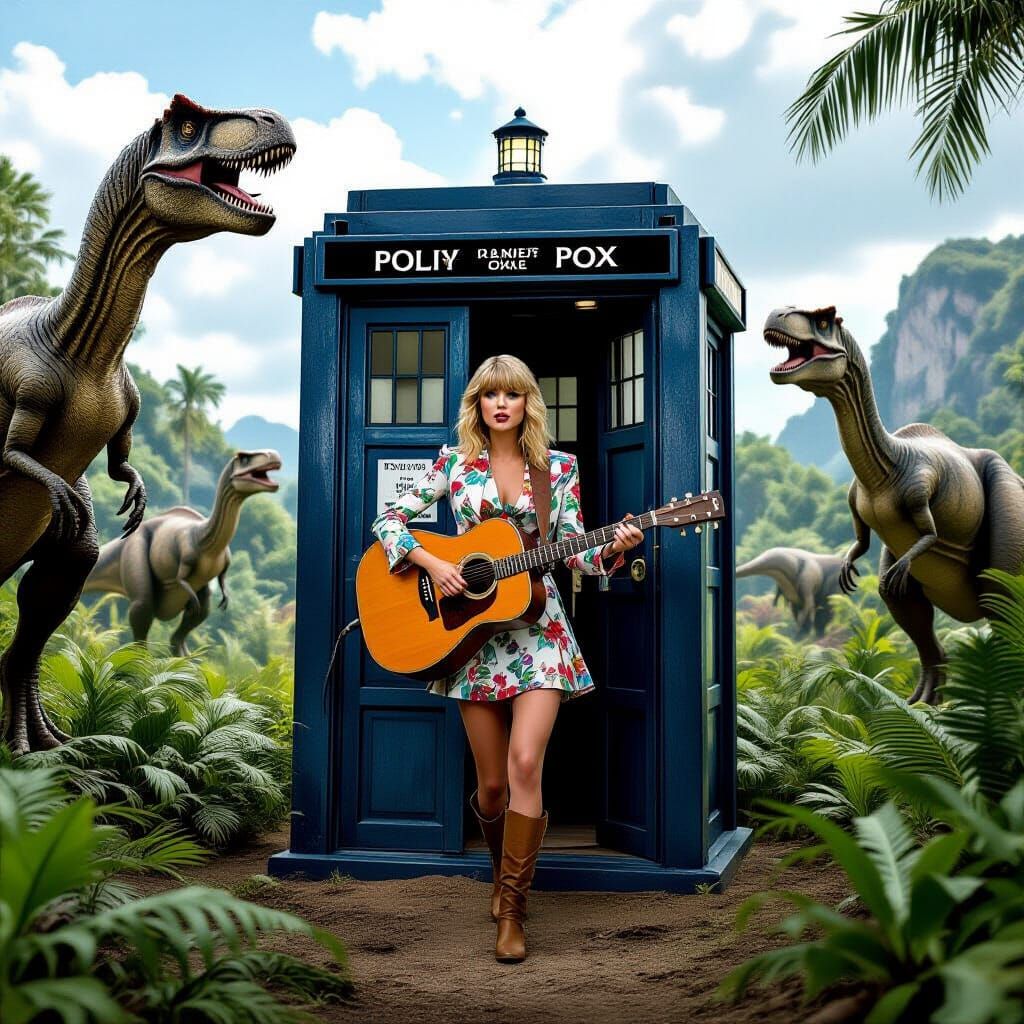 Pop Star Time Travels to Prehistoric World in Cinematic Styl...