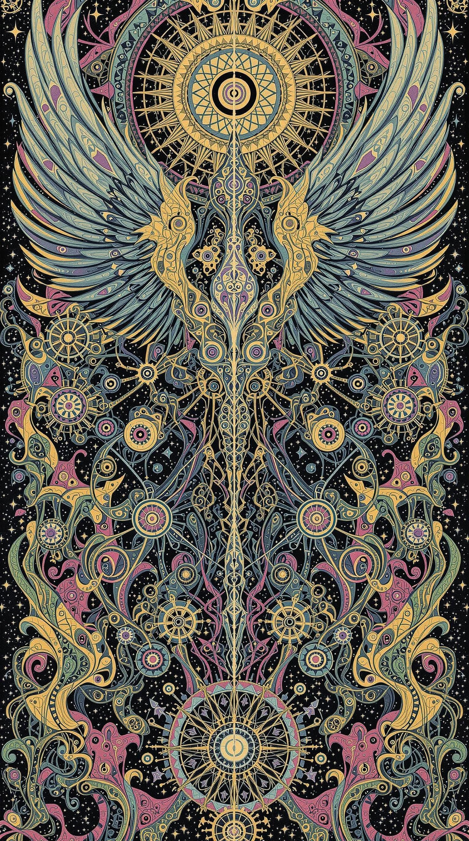 Surreal Esoteric Megastructure of Gears and Souls