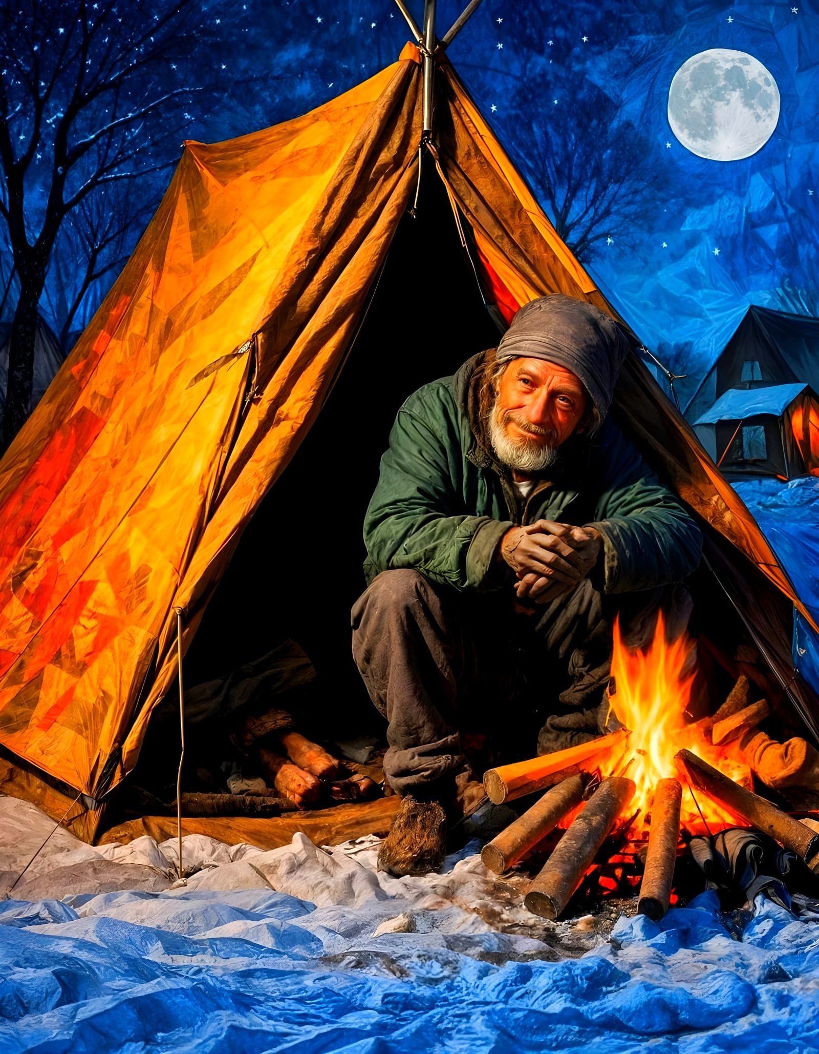 Intimate Moment Captured in Cinematic 35mm Film Style