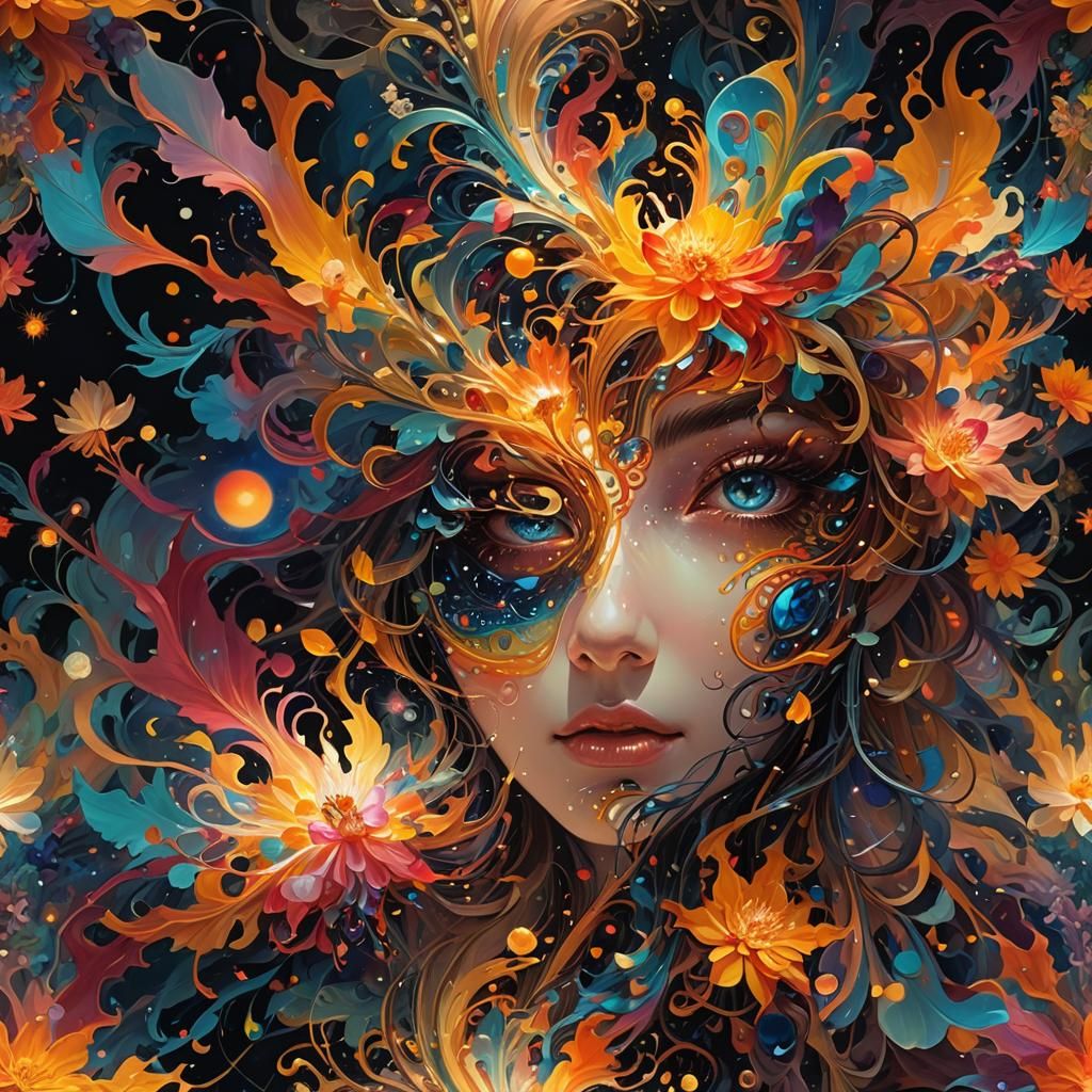 Ethereal Landscape Illuminated in Cinematic Brilliance