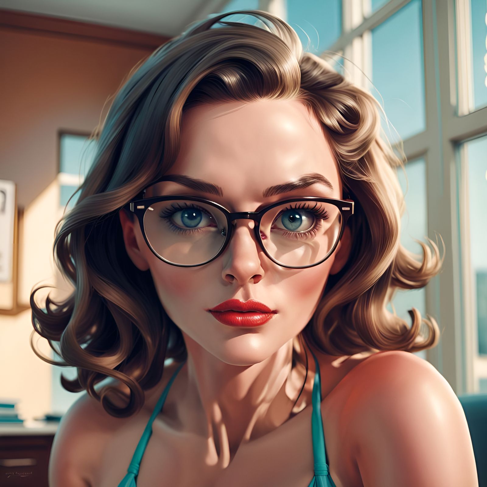 Sultry Psychologist in 8k Resolution