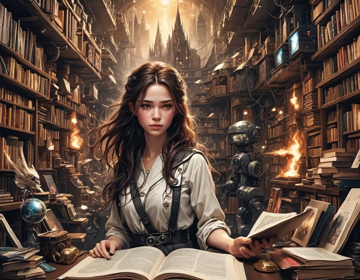 Stunning Sci-Fi Robot Masterpiece