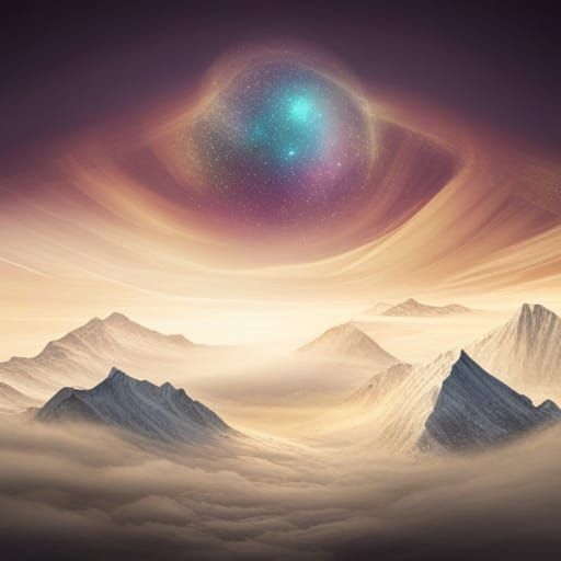 A beautiful elegant fantasy artwork of a grand and intricate...