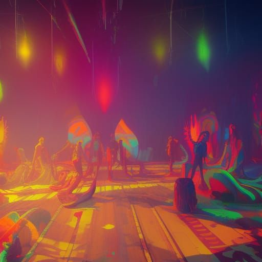 Psychedelic Splendor of Spill the Wine