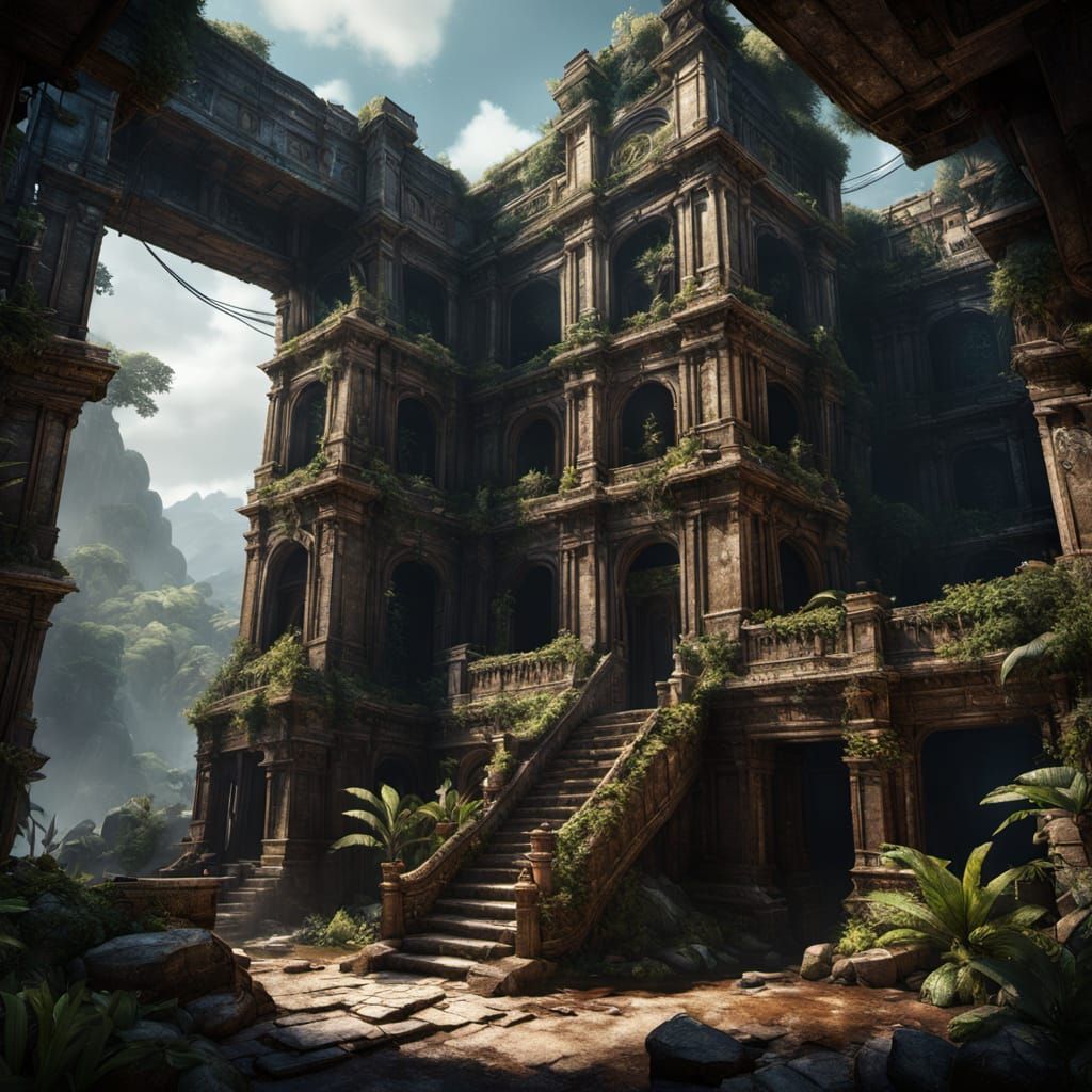 Epic Fantasy Jungle Realm in Unreal Engine 5