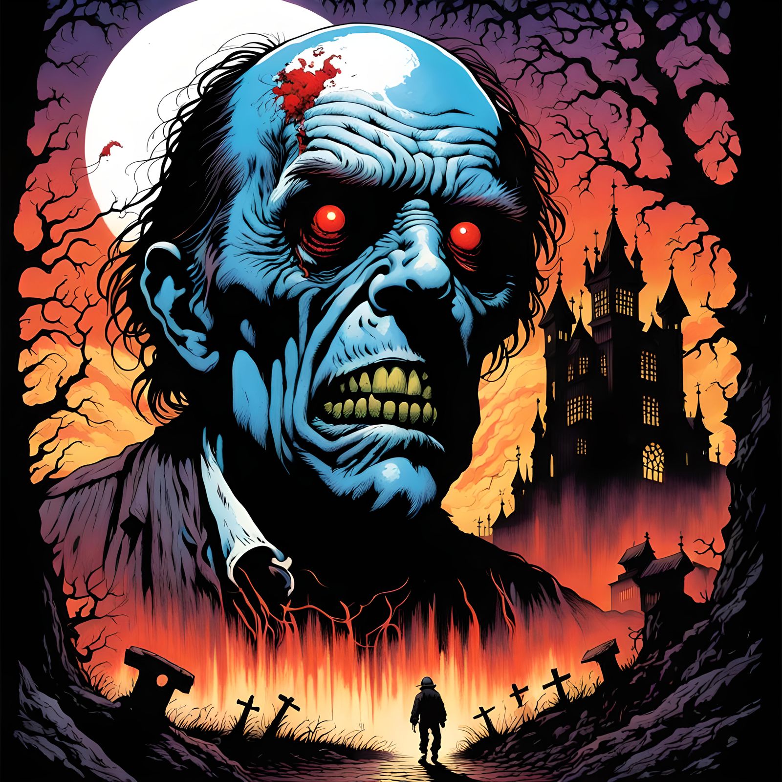 Gothic Twilight Synesthesia in Comic Art